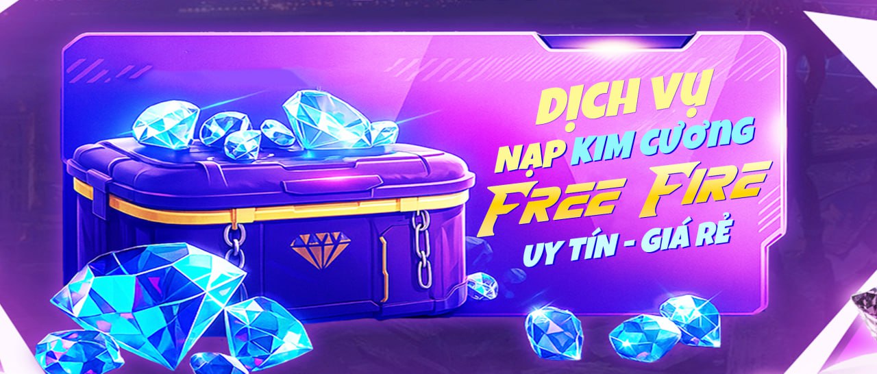 Nạp kim cương free fire giá rẻ